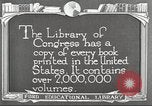 Image of Library of Congress Washington DC USA, 1921, second 12 stock footage video 65675064507
