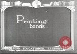 Image of Bureau of Engraving and Printing Washington DC USA, 1921, second 19 stock footage video 65675064510