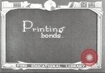 Image of Bureau of Engraving and Printing Washington DC USA, 1921, second 20 stock footage video 65675064510