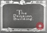 Image of The Pension Building Washington DC USA, 1921, second 17 stock footage video 65675064511