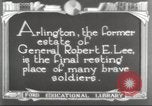 Image of Arlington National Cemetery Arlington Virginia USA, 1921, second 22 stock footage video 65675064512