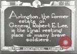 Image of Arlington National Cemetery Arlington Virginia USA, 1921, second 23 stock footage video 65675064512
