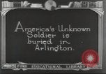 Image of Arlington National Cemetery Arlington Virginia USA, 1921, second 37 stock footage video 65675064512