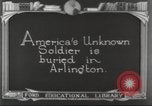 Image of Arlington National Cemetery Arlington Virginia USA, 1921, second 38 stock footage video 65675064512