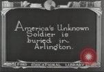 Image of Arlington National Cemetery Arlington Virginia USA, 1921, second 41 stock footage video 65675064512