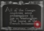 Image of Lafayette Monument Washington DC USA, 1921, second 9 stock footage video 65675064514
