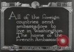 Image of Lafayette Monument Washington DC USA, 1921, second 10 stock footage video 65675064514