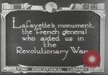 Image of Lafayette Monument Washington DC USA, 1921, second 23 stock footage video 65675064514