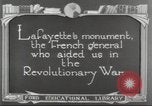 Image of Lafayette Monument Washington DC USA, 1921, second 24 stock footage video 65675064514