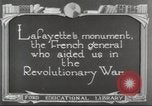 Image of Lafayette Monument Washington DC USA, 1921, second 25 stock footage video 65675064514