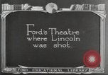 Image of Lincoln Memorial Washington DC USA, 1921, second 1 stock footage video 65675064515