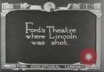 Image of Lincoln Memorial Washington DC USA, 1921, second 3 stock footage video 65675064515