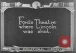 Image of Lincoln Memorial Washington DC USA, 1921, second 4 stock footage video 65675064515