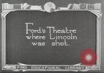 Image of Lincoln Memorial Washington DC USA, 1921, second 6 stock footage video 65675064515