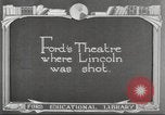 Image of Lincoln Memorial Washington DC USA, 1921, second 8 stock footage video 65675064515