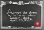 Image of Lincoln Memorial Washington DC USA, 1921, second 14 stock footage video 65675064515