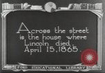Image of Lincoln Memorial Washington DC USA, 1921, second 16 stock footage video 65675064515
