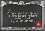 Image of Lincoln Memorial Washington DC USA, 1921, second 17 stock footage video 65675064515
