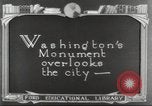 Image of Washington Monument Washington DC USA, 1921, second 3 stock footage video 65675064516