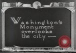 Image of Washington Monument Washington DC USA, 1921, second 4 stock footage video 65675064516