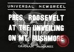 Image of President Franklin D Roosevelt South Dakota United States USA, 1936, second 1 stock footage video 65675064528