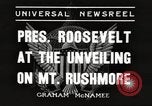 Image of President Franklin D Roosevelt South Dakota United States USA, 1936, second 3 stock footage video 65675064528