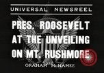 Image of President Franklin D Roosevelt South Dakota United States USA, 1936, second 4 stock footage video 65675064528