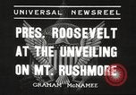 Image of President Franklin D Roosevelt South Dakota United States USA, 1936, second 5 stock footage video 65675064528