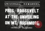 Image of President Franklin D Roosevelt South Dakota United States USA, 1936, second 6 stock footage video 65675064528