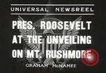 Image of President Franklin D Roosevelt South Dakota United States USA, 1936, second 8 stock footage video 65675064528