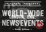 Image of building on fire London England United Kingdom, 1939, second 8 stock footage video 65675064530