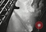 Image of building on fire London England United Kingdom, 1939, second 17 stock footage video 65675064530