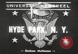 Standbild Präsident Franklin D Roosevelt New York United States USA, 1939, aus Sekunde 3 historischem Filmmaterial Videoclip 65675064532