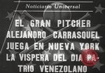 Immagine di Alejandro Carrasquel Aparicio New York City USA, 1939, secondo 7 filmato di repertorio 65675064538