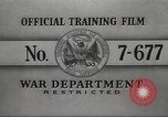 Image of skiing equipment United States USA, 1942, second 5 stock footage video 65675064553