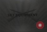 Image of skiing equipment United States USA, 1942, second 25 stock footage video 65675064553