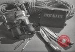 Standbild Skiausrüstung United States USA, 1942, aus Sekunde 55 historischem Filmmaterial Videoclip 65675064555