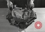 Standbild Skiausrüstung United States USA, 1942, aus Sekunde 23 historischem Filmmaterial Videoclip 65675064556