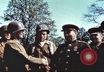 Image of East meets west Torgau Germany, 1945, second 10 stock footage video 65675064565