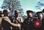 Image of East meets west Torgau Germany, 1945, second 11 stock footage video 65675064565