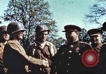 Image of East meets west Torgau Germany, 1945, second 12 stock footage video 65675064565