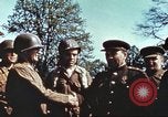 Image of East meets west Torgau Germany, 1945, second 13 stock footage video 65675064565