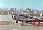 Image of P-47 Thunderbolt aircraft Germany, 1945, second 12 stock footage video 65675064568