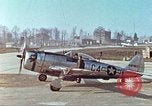 Image of P-47 Thunderbolt aircraft Germany, 1945, second 14 stock footage video 65675064568