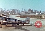 Image of P-47 Thunderbolt aircraft Germany, 1945, second 18 stock footage video 65675064568