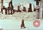 Image of War damaged Germany World War 2 Germany, 1945, second 39 stock footage video 65675064575