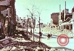 Image of War damaged Germany World War 2 Germany, 1945, second 57 stock footage video 65675064575