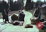 Image of German civilians evacuating Germany, 1945, second 21 stock footage video 65675064577