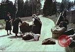 Image of German civilians evacuating Germany, 1945, second 24 stock footage video 65675064577