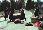 Image of German civilians evacuating Germany, 1945, second 27 stock footage video 65675064577
